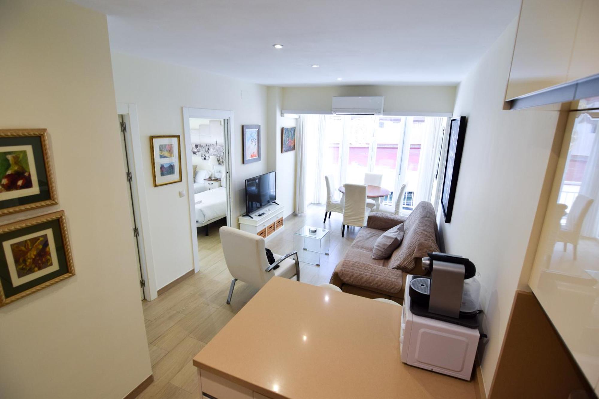 Malagueta Beachside Charm Appartement Málaga Buitenkant foto