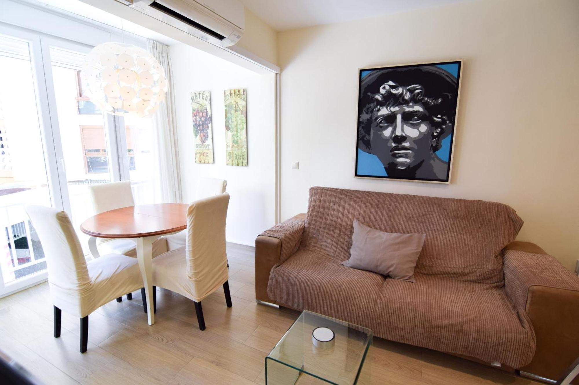 Malagueta Beachside Charm Appartement Málaga Buitenkant foto