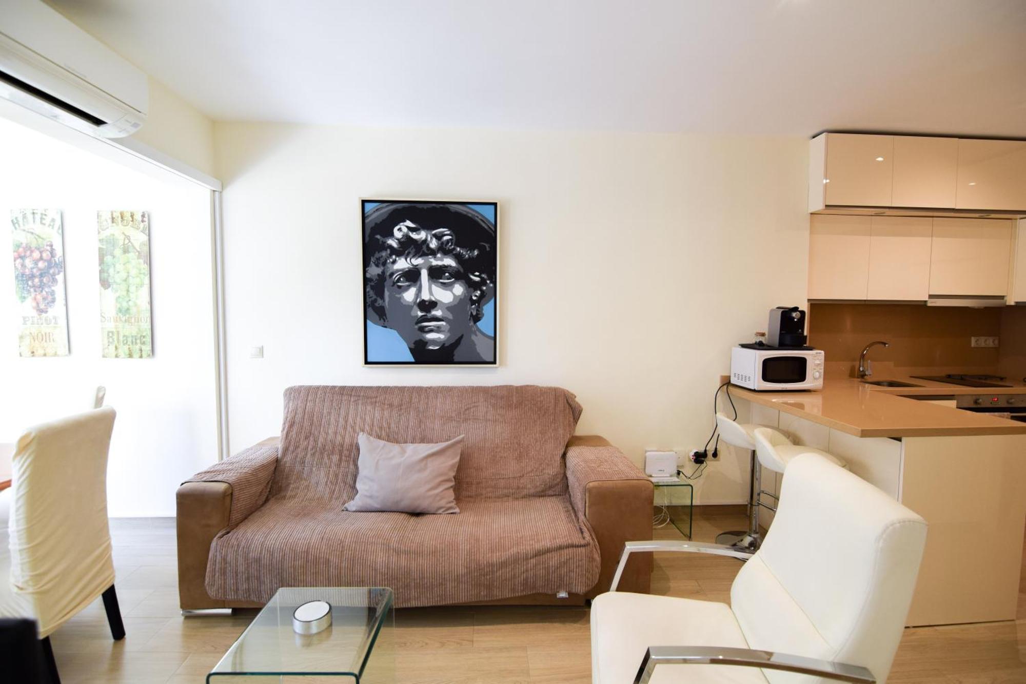 Malagueta Beachside Charm Appartement Málaga Buitenkant foto
